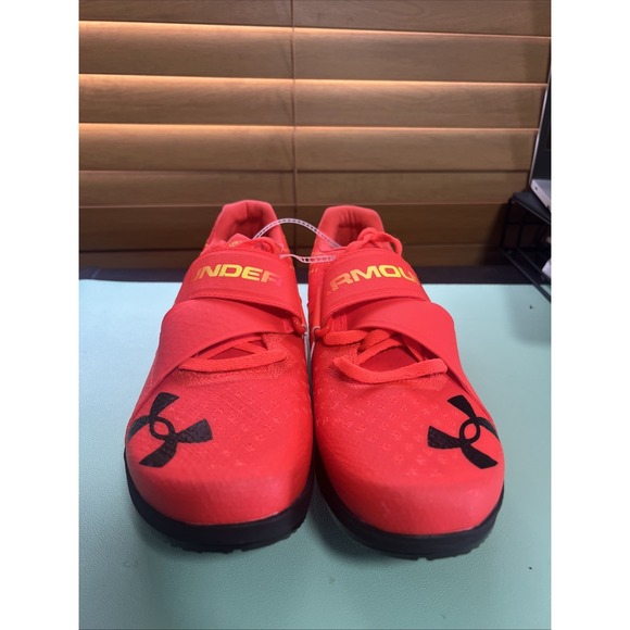 Under Armour Long Jump Shoes Track Spikes HOVR Skyline 3021863-601 Mens 9 W10.5 - Picture 1 of 6